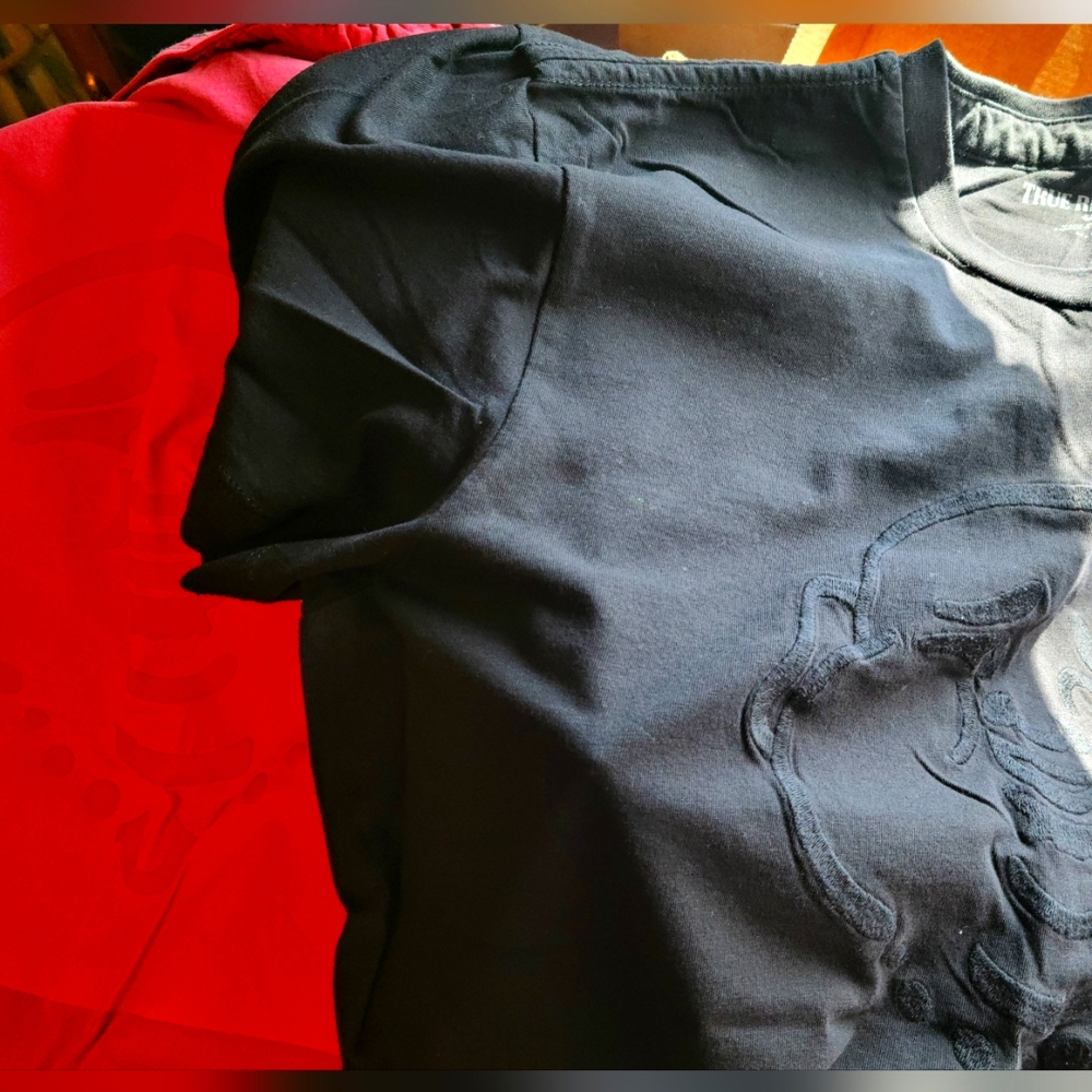 2 True religion large t shirts